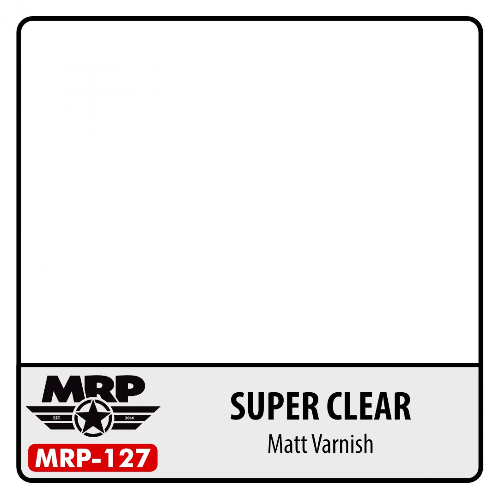 MR PAINT 127 Super Clear Matt 30ml LAKER VERNİK