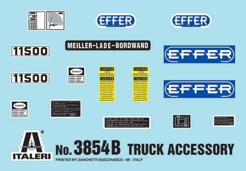 ITALERI 3854 1/24 TRUCK ACCESSORIES II KAMYON AKSESUAR SETİ