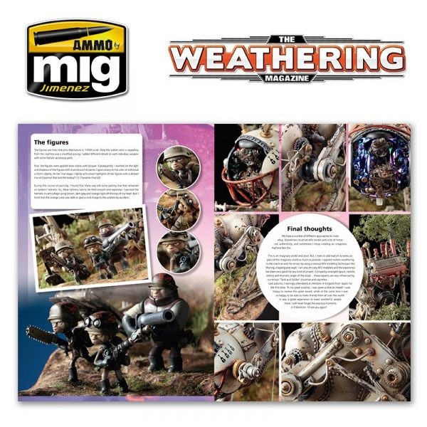 AMMO MIG 4511 THE WEATHERING MAGAZINE #12 – STYLES ENGLISH ÇEŞİTLİ MAKET BOYAMA TEKNİKLERİ DERGİSİ