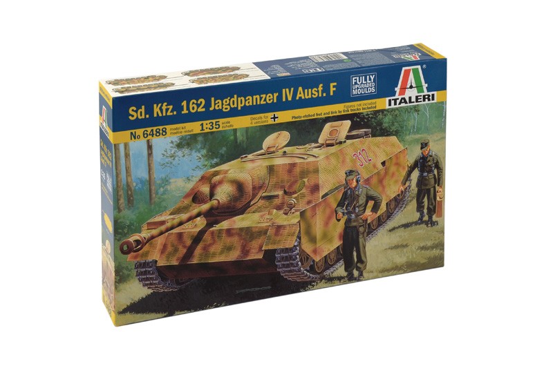 ITALERI 6488 1/35 Sd.Kfz.162 Jagdpanzer IV Ausf.F ALMAN TANK AVCISI MAKETİ