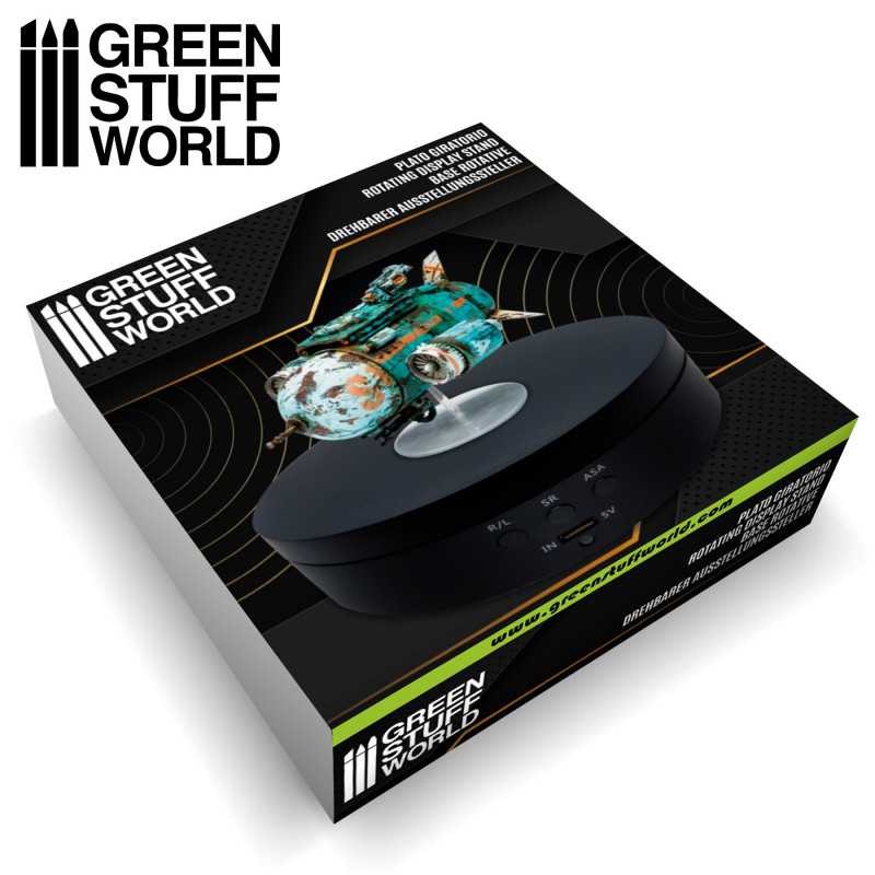 GREEN STUFF WORLD 2360 Rotating Display Stand 136mm - 3 HIZLI DÖNER SERGİLEME TABLASI 136MM