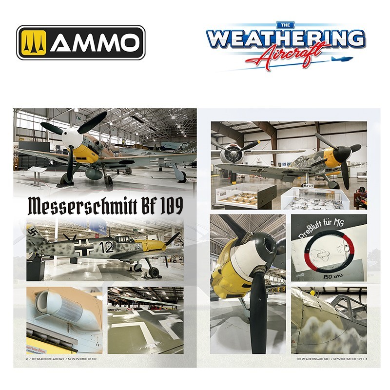 AMMO MIG 5224 THE WEATHERING AIRCRAFT #24 - Messerschmitt Bf 109