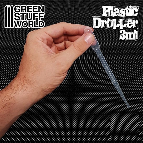 GREEN STUFF WORLD 2418 5X LONG DROPPERS WITH SUCTİON BULB – 5’Lİ UZUN DAMLALIK
