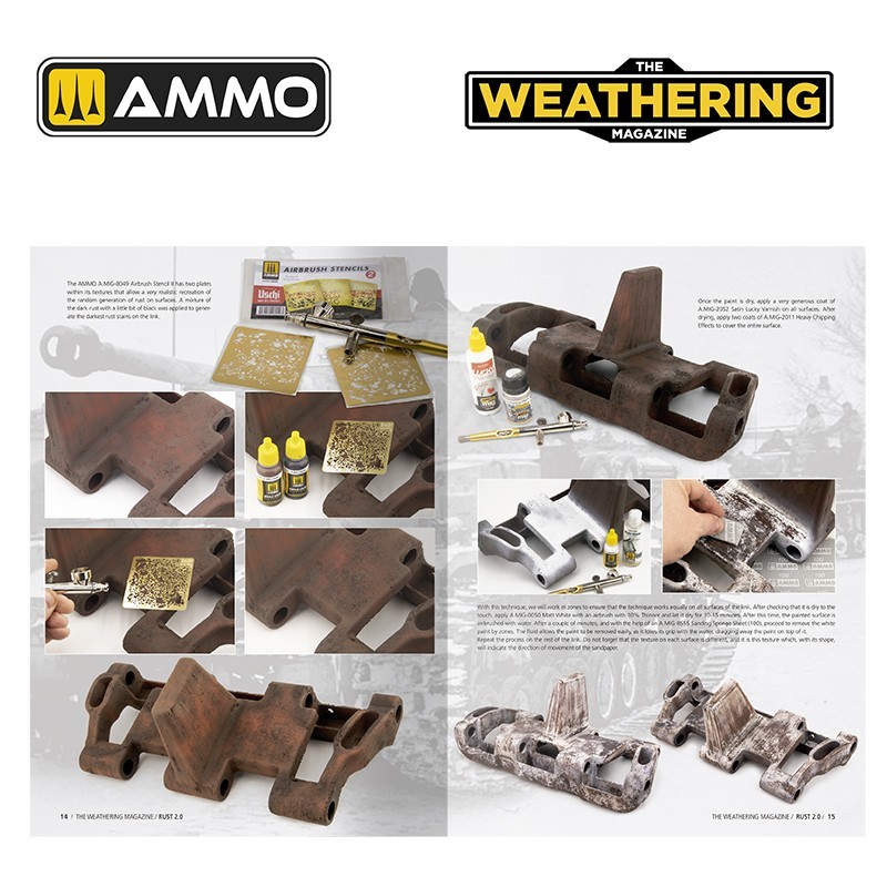 AMMO MIG 4537 THE WEATHERING MAGAZINE #38 – Rust 2.0 ENGLISH