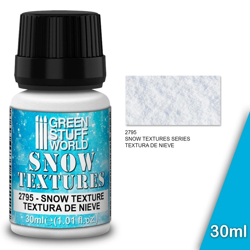 GREEN STUFF WORLD 2795 Snow Textures - SNOW 30ml - KARLI YÜZEY DOKUSU