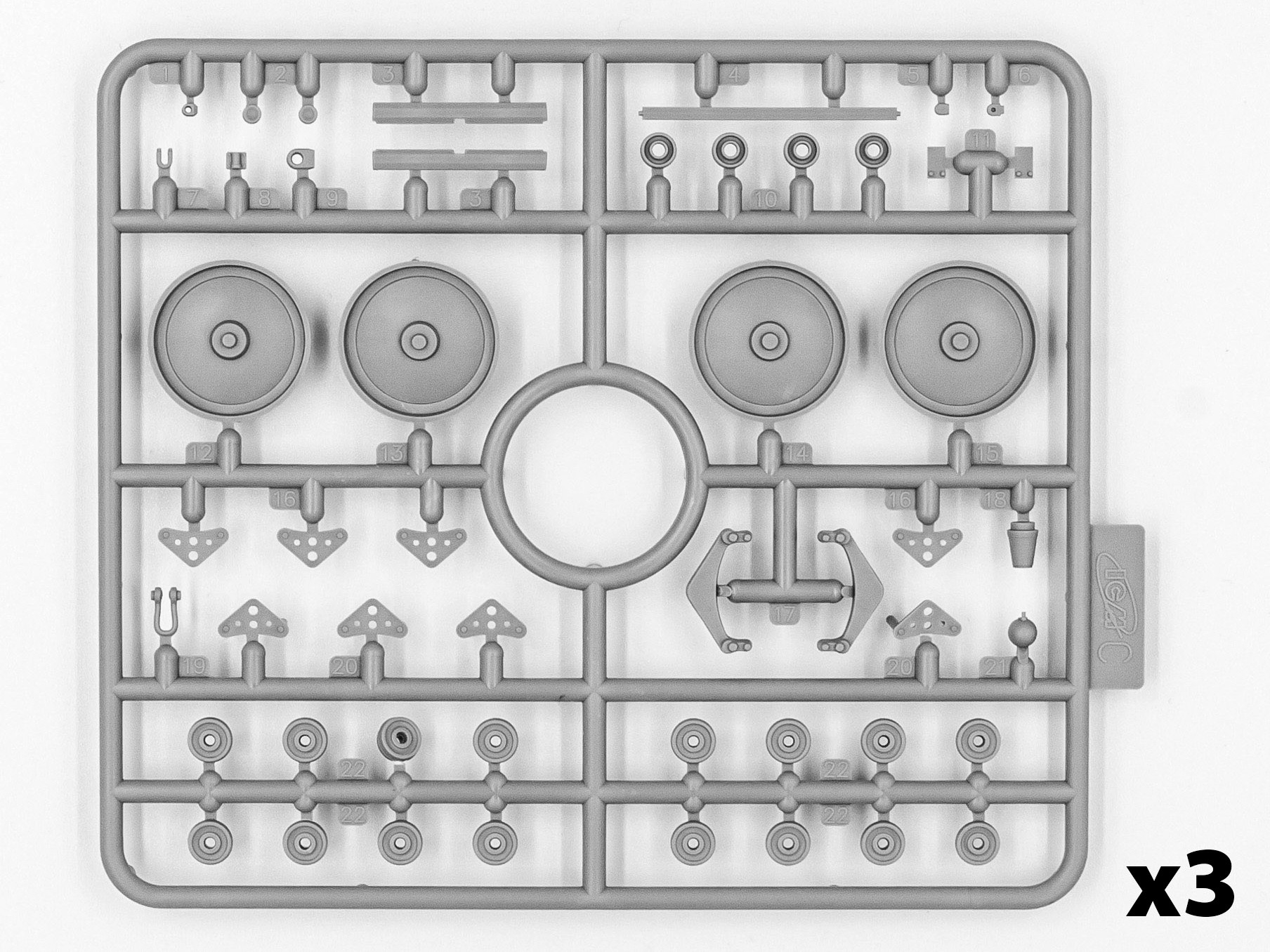 ICM 35330 1/35 Leichttraktor Rheinmetall 1930, German Tank ASKERİ TANK MAKETİ