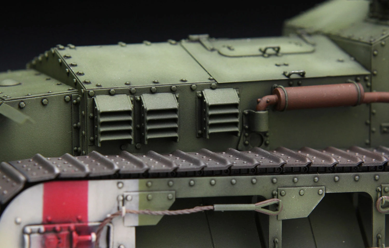 MENG TS-021 1/35 BRITISH MEDIUM TANK MK.A WHIPPET İNGİLİZ TANK MAKETİ