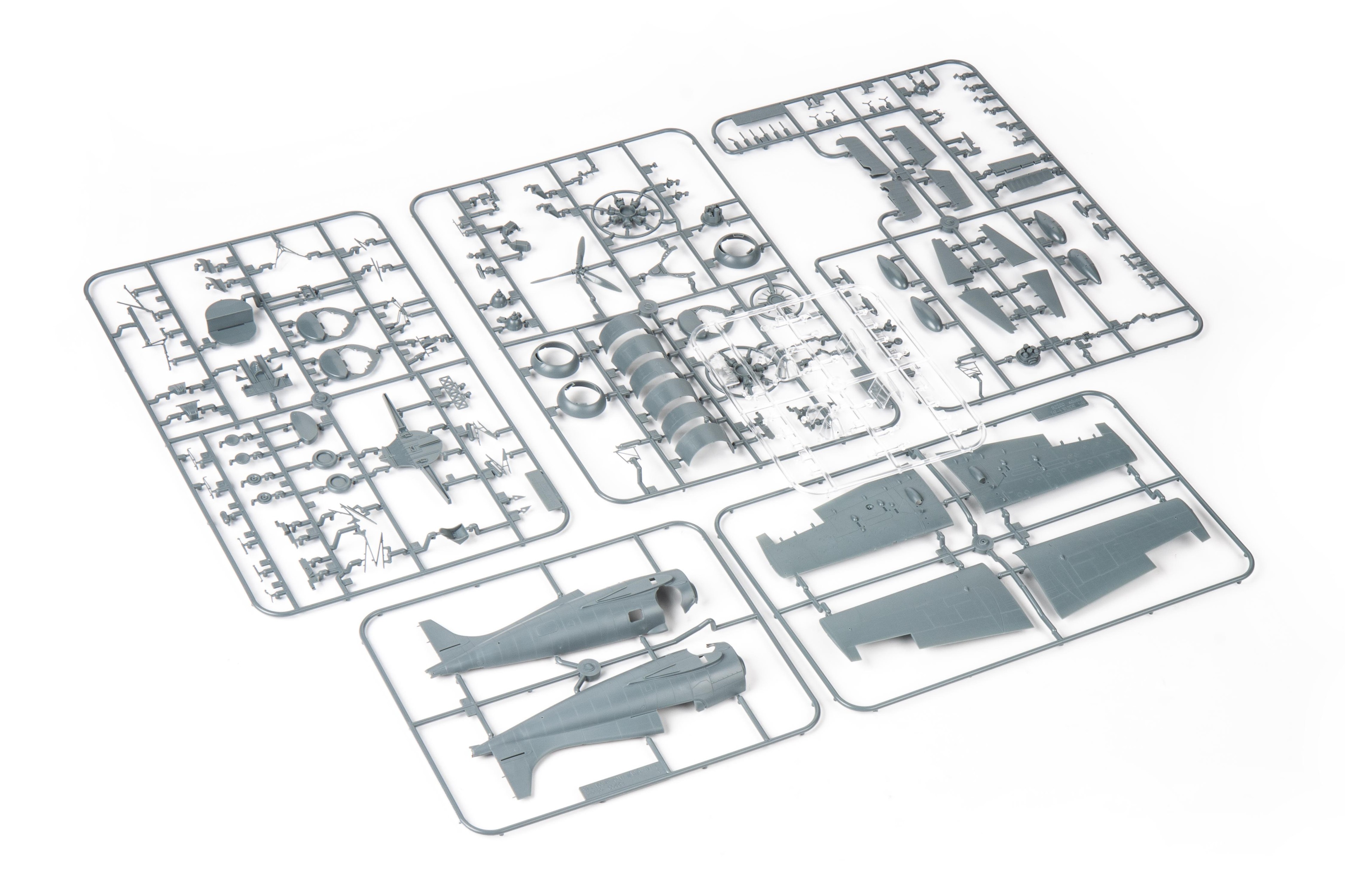 EDUARD 82202 1/48 F4F-4 Wildcat Early SAVAŞ UÇAĞI MAKETİ