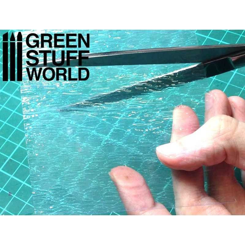 GREEN STUFF WORLD 1393 River Water Sheet - Nehir Suyu Levhası 0,5mm