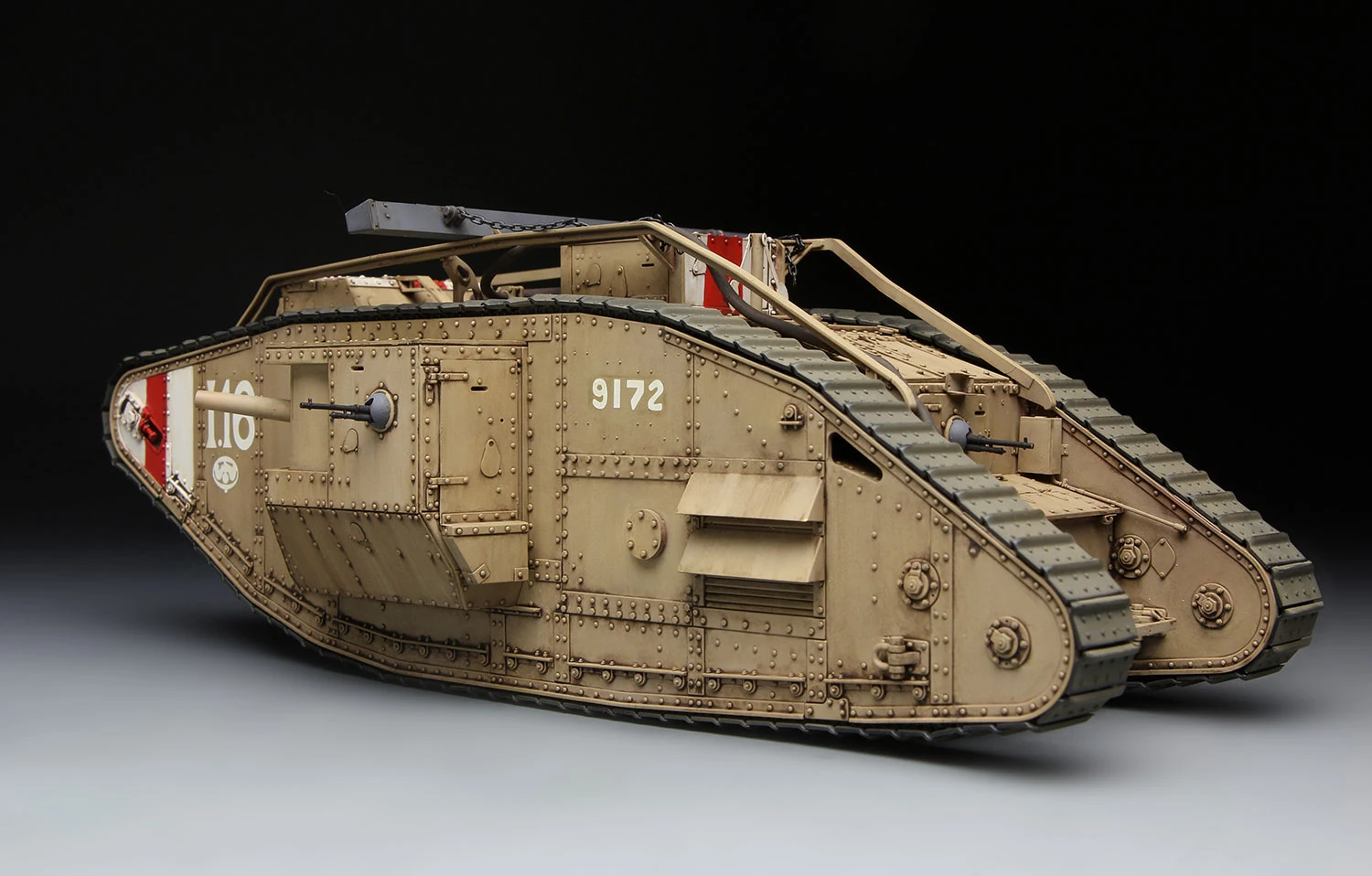 MENG TS-020 1/35 BRITISH HEAVY TANK MK.V MALE İNGİLİZ TANK MAKETİ
