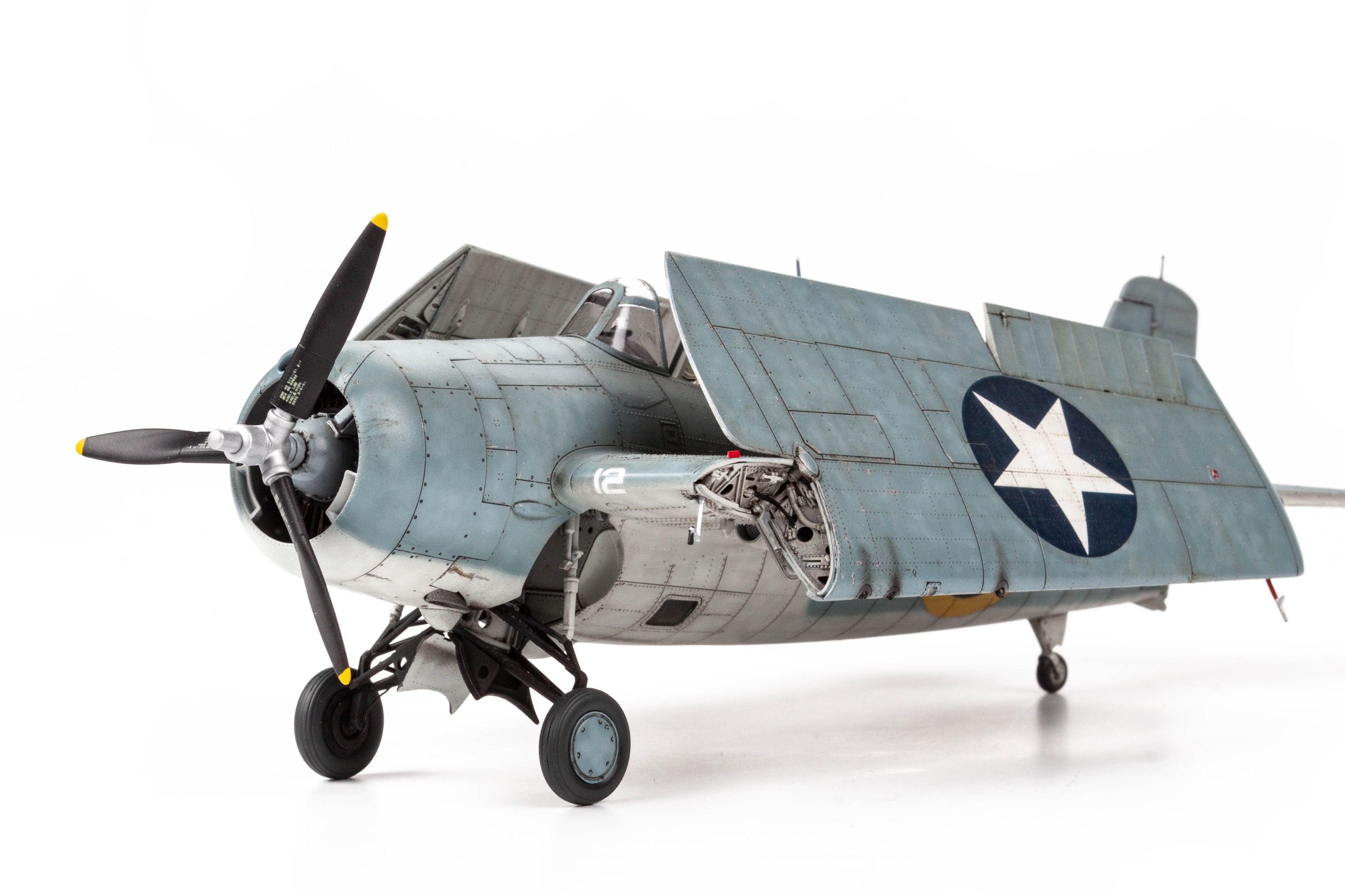 EDUARD 82202 1/48 F4F-4 Wildcat Early SAVAŞ UÇAĞI MAKETİ