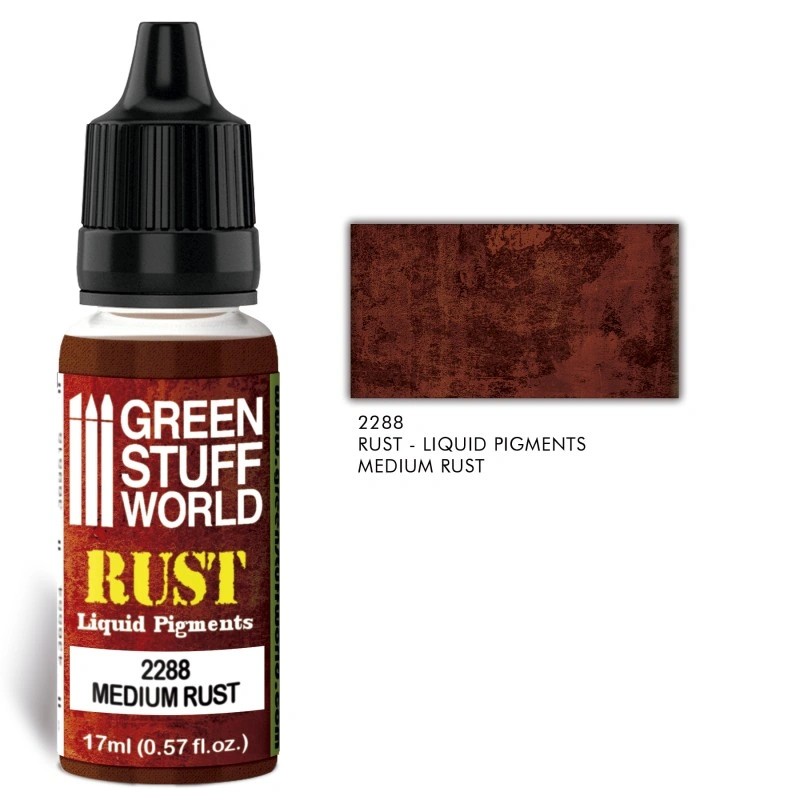 GREEN STUFF WORLD 2288 Liquid Pigments MEDIUM RUST SIVI PIGMENT