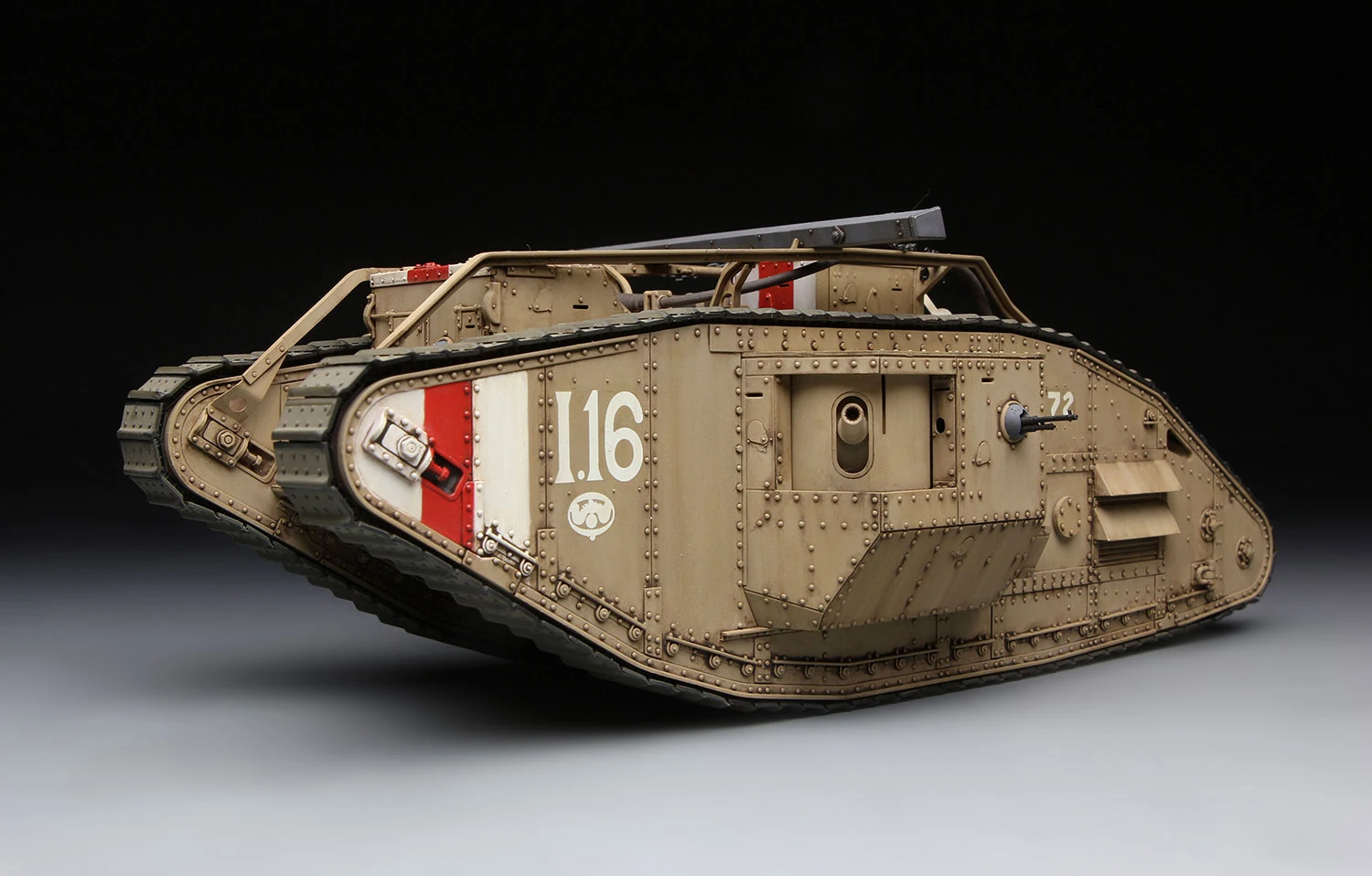 MENG TS-020 1/35 BRITISH HEAVY TANK MK.V MALE İNGİLİZ TANK MAKETİ