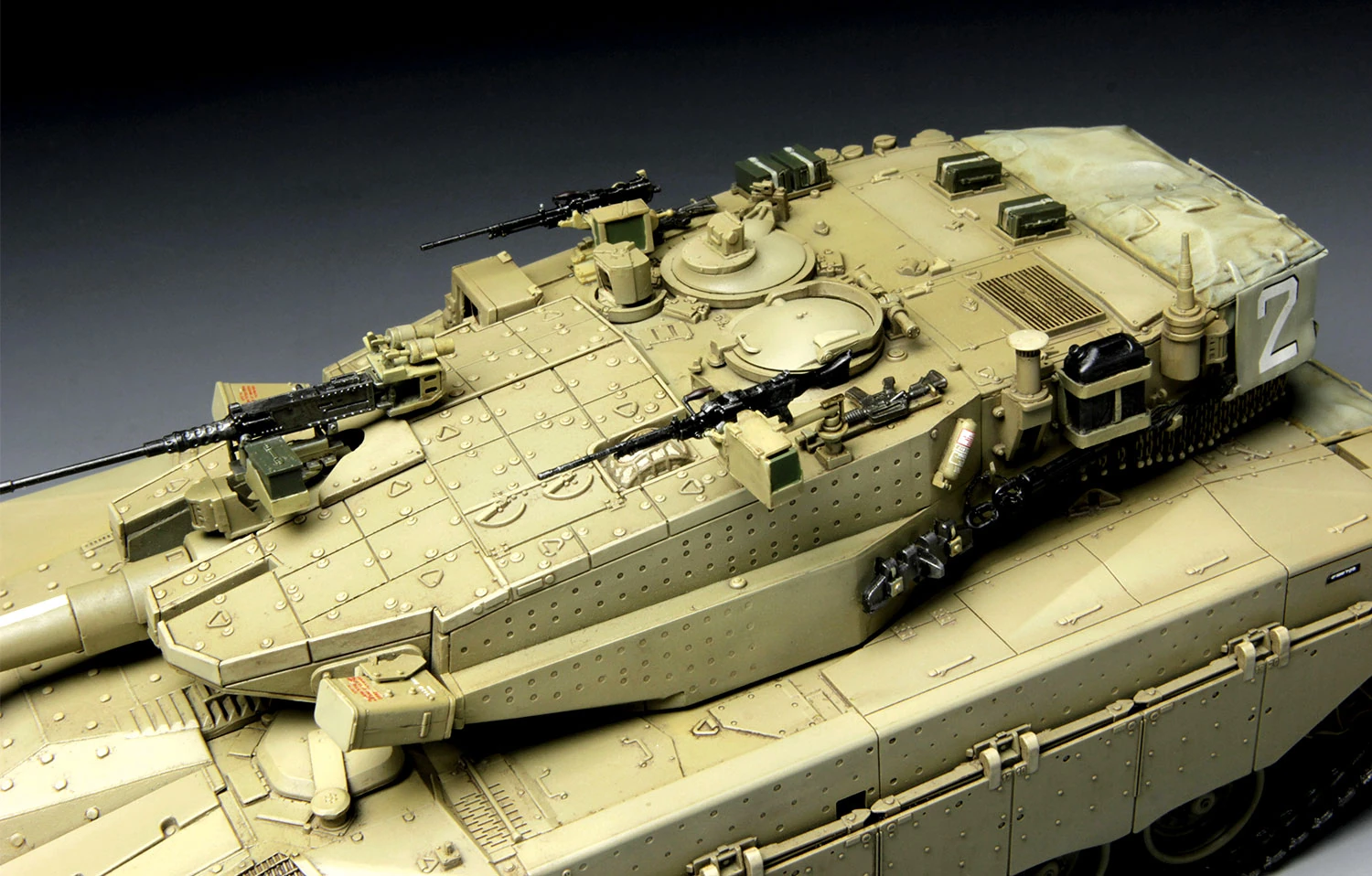MENG TS-005 1/35 ISRAEL MAIN BATTLE TANK MERKAVA Mk.3 BAZ w/NOCHRI DALET MINE ROLLER SYSTEM İSRAİL TANK MAKETİ