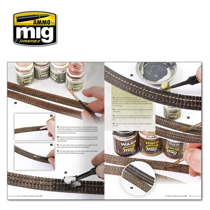 AMMO MIG 6128 THE WEATHERING SPECIAL How to Paint IDF Tanks Weathering Guide (English) - IDF TANKLARI BOYAMA TEKNİKLERİ KİTABI