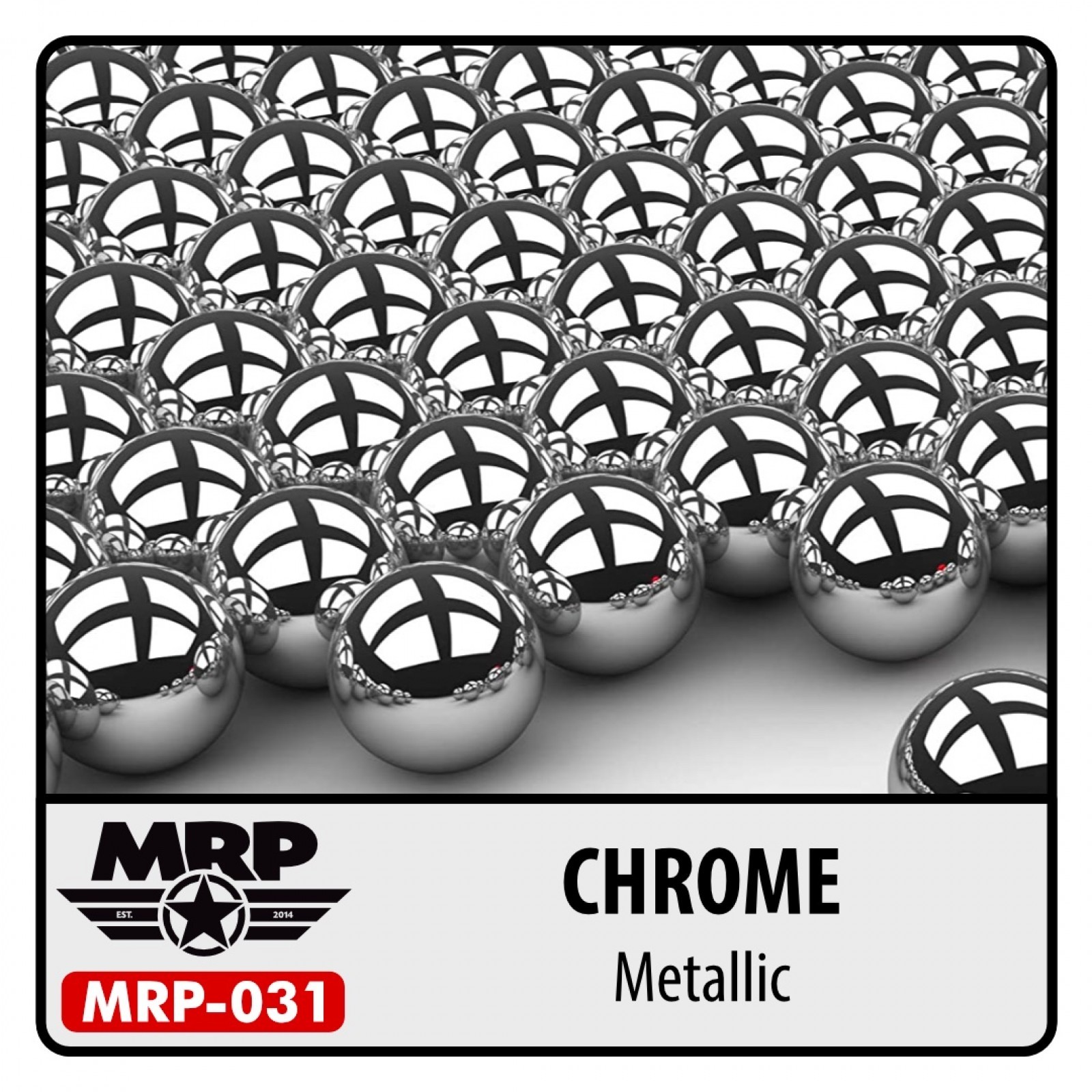 MR PAINT 031 Chrome METALİK 30ml LAKER MAKET BOYASI