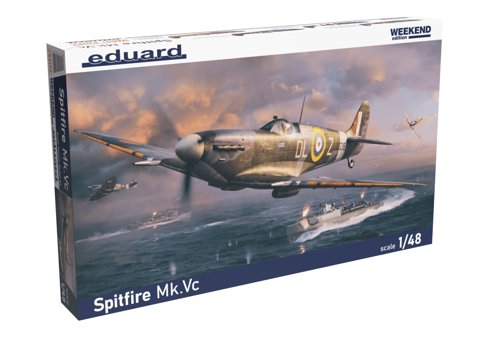 EDUARD 84192 1/48 Spitfire Mk. Vc SAVAŞ UÇAĞI MAKETİ
