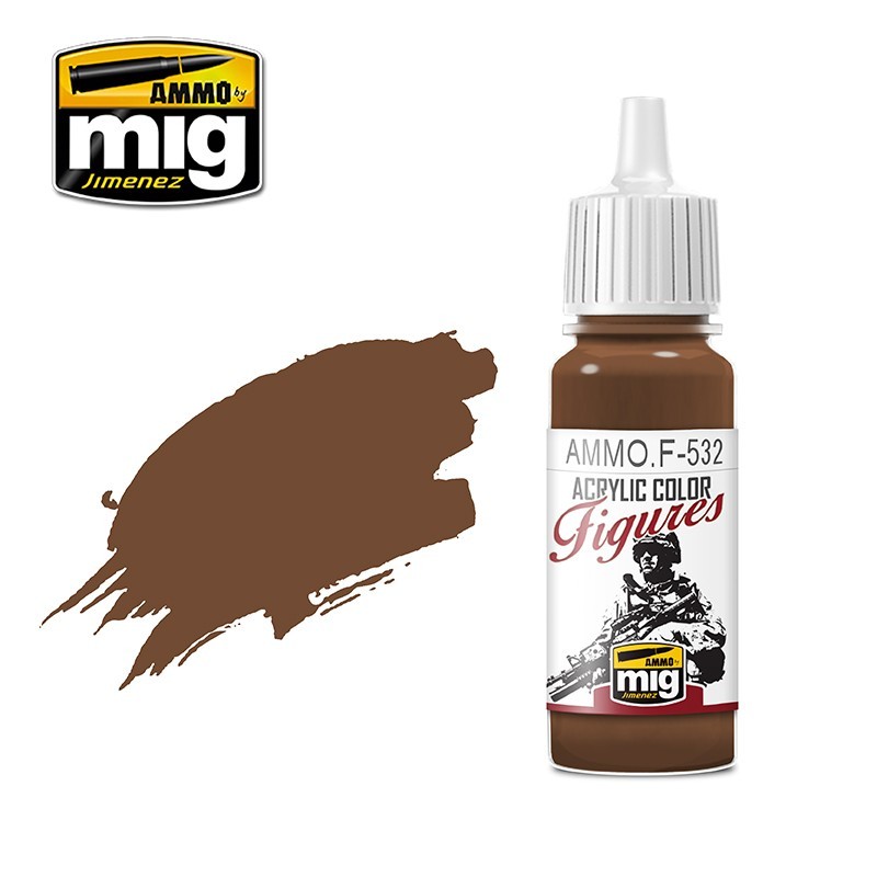 Ammo Mig Figür Boyası - F532 RED BROWN