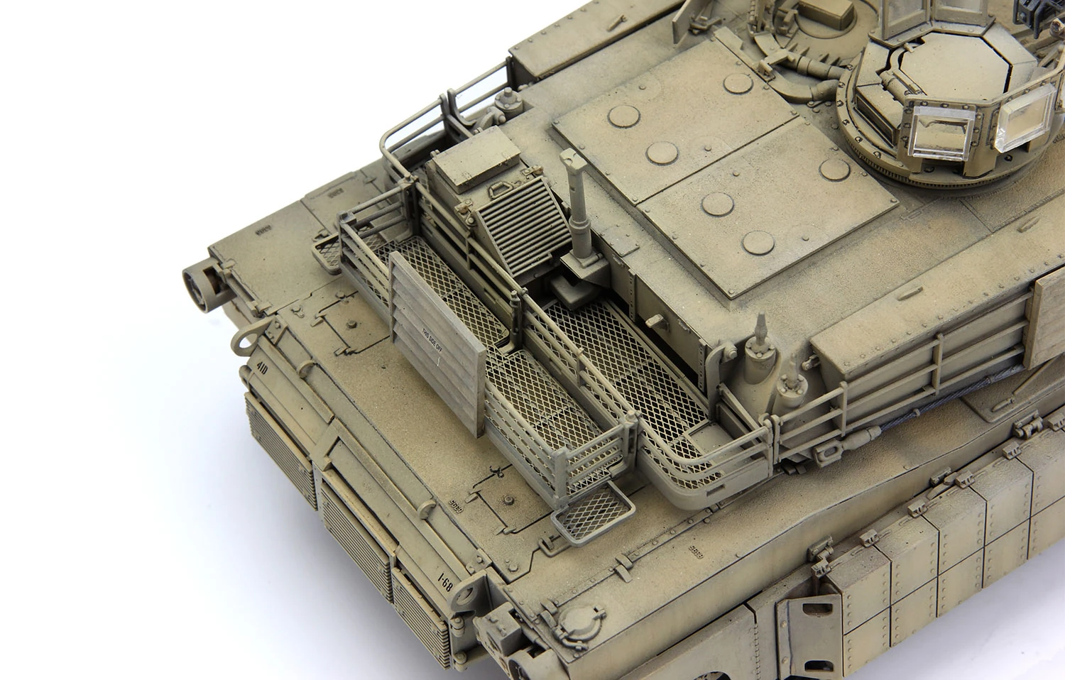 MENG TS-026 1/35 U.S. MAIN BATTLE TANK M1A2 SEP ABRAMS TUSK I/TUSK II AMERİKAN TANK MAKETİ