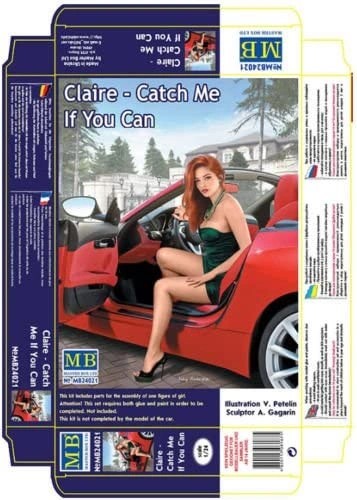 MASTER BOX 1/24 24021 Dangerous Curves, Claire - Catch Me If You Can