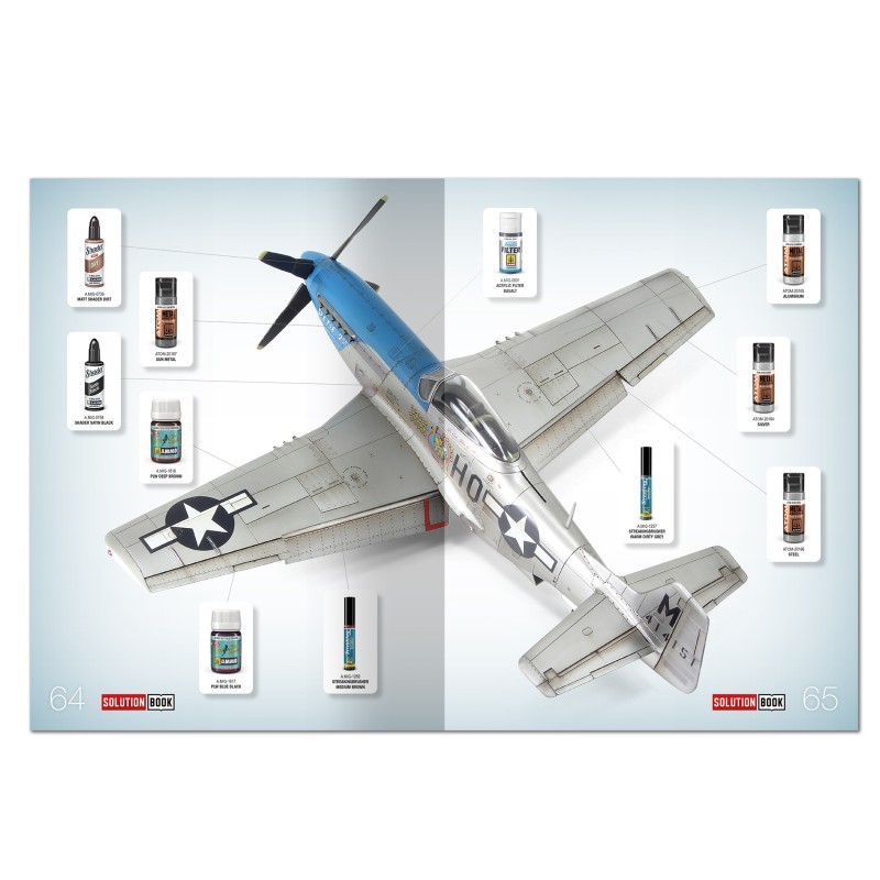 AMMO MIG 6532 How to Paint Metal Finished Aircraft - METAL YÜZEYLİ UÇAK BOYAMA TEKNİKLERİ KİTABI