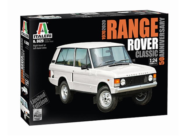 ITALERI 3629 1/24  RANGE ROVER Classic 50th Anniversary ARABA MAKETİ