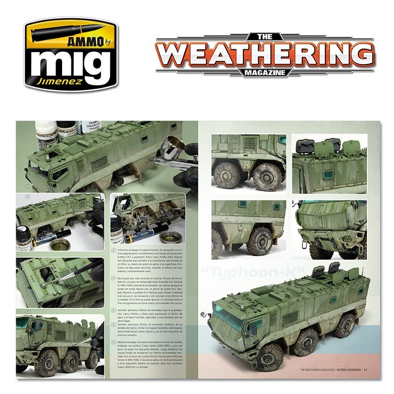  AMMO MIG 4525 THE WEATHERING MAGAZINE #26 – Modern Warfare ENGLISH