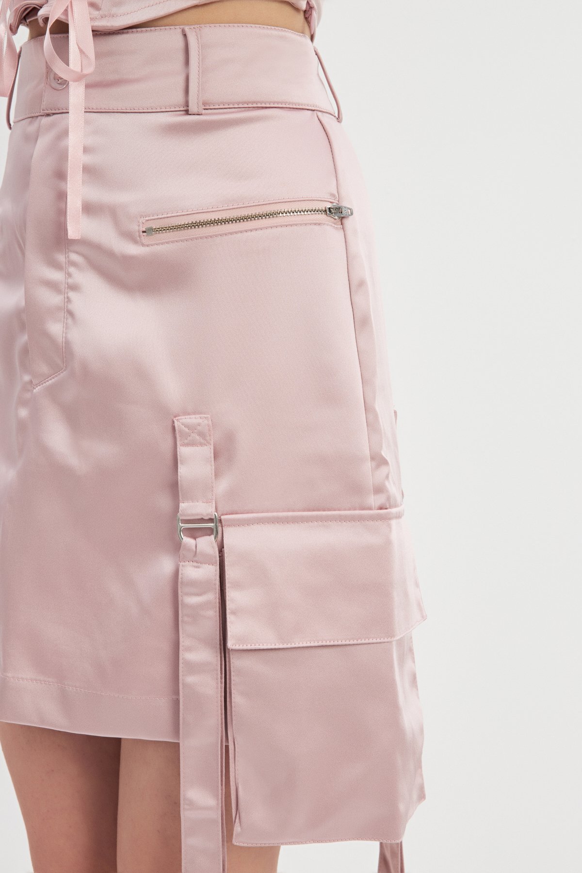 BABY PINK CRAYZ SKIRT 