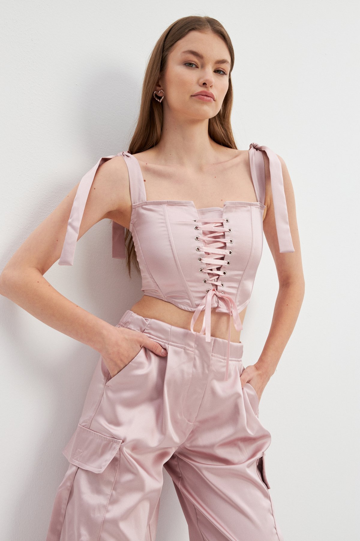 BABY PINK BUSTIER