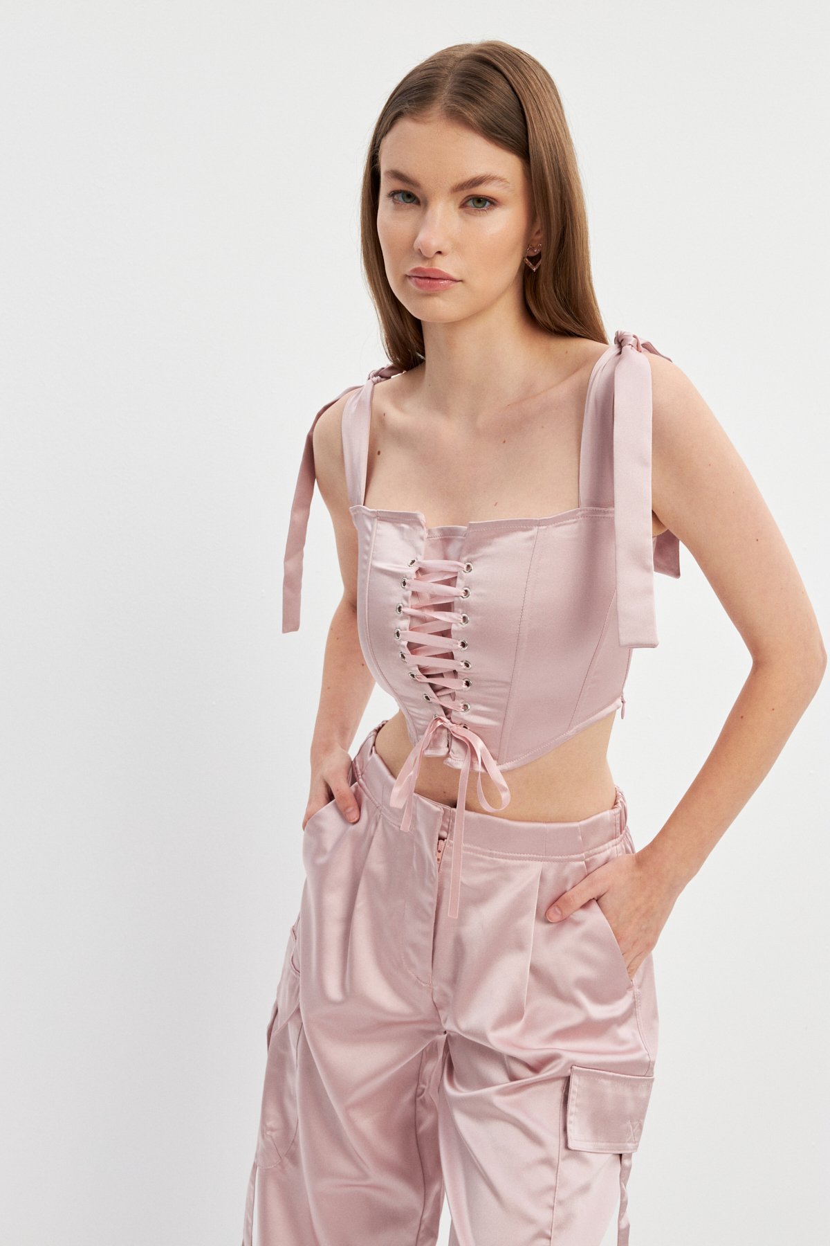 BABY PINK BUSTIER