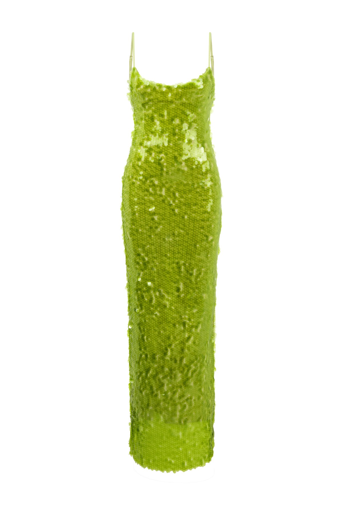 LIME GREEN DRESS