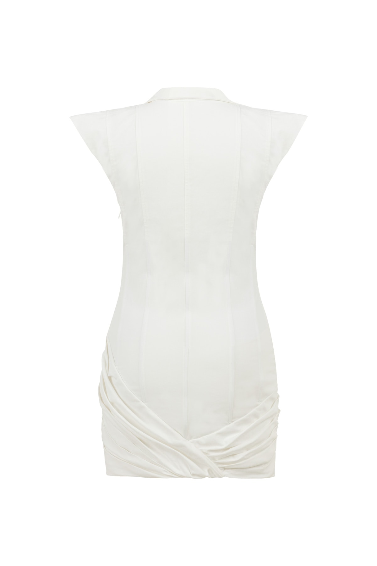 ELYSIAN EDGE DRESS - white