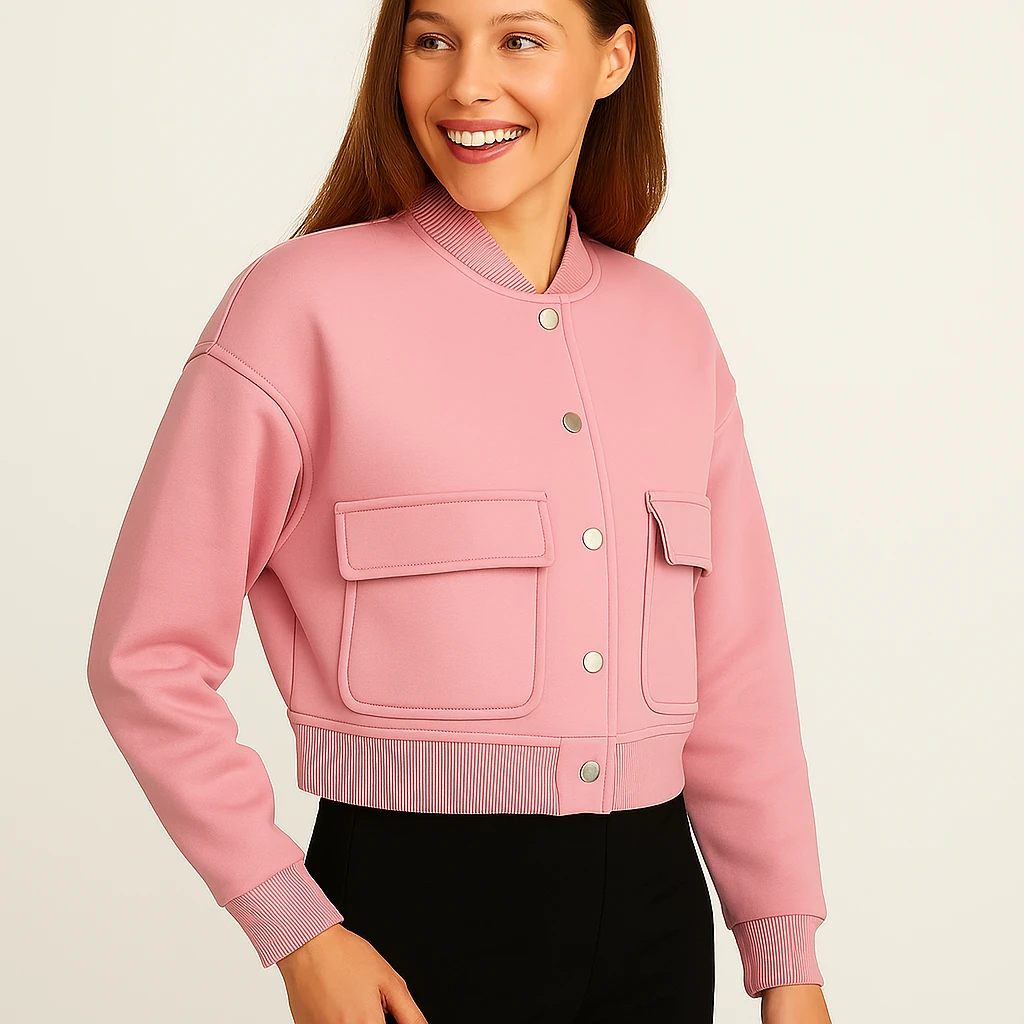 cepli kısa bomber ceket