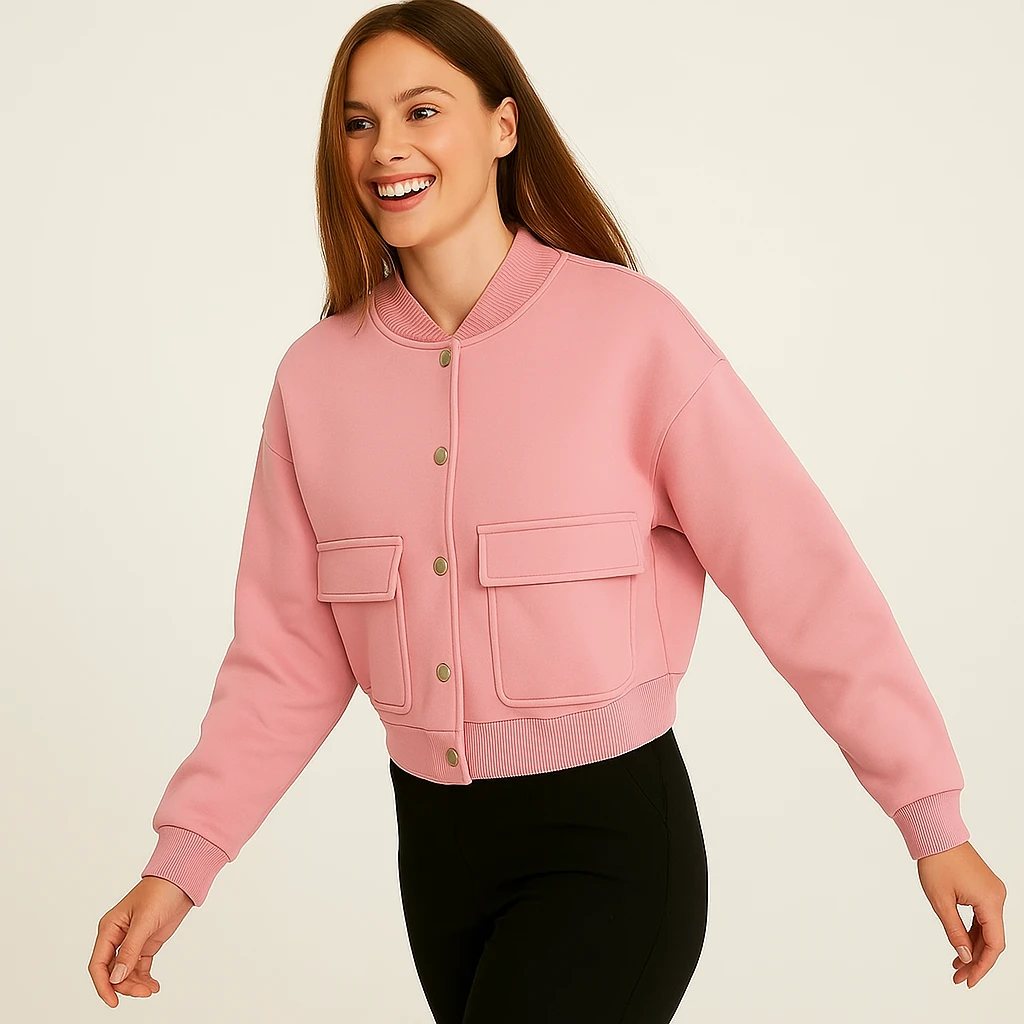 cepli kısa bomber ceket