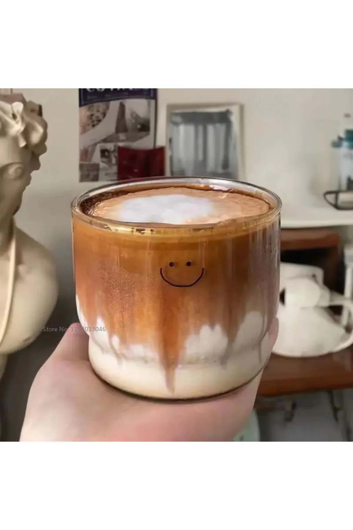 Smile Detay Bardak Ve Kase | Kahve Ve Sunum Bardağı 180ml.