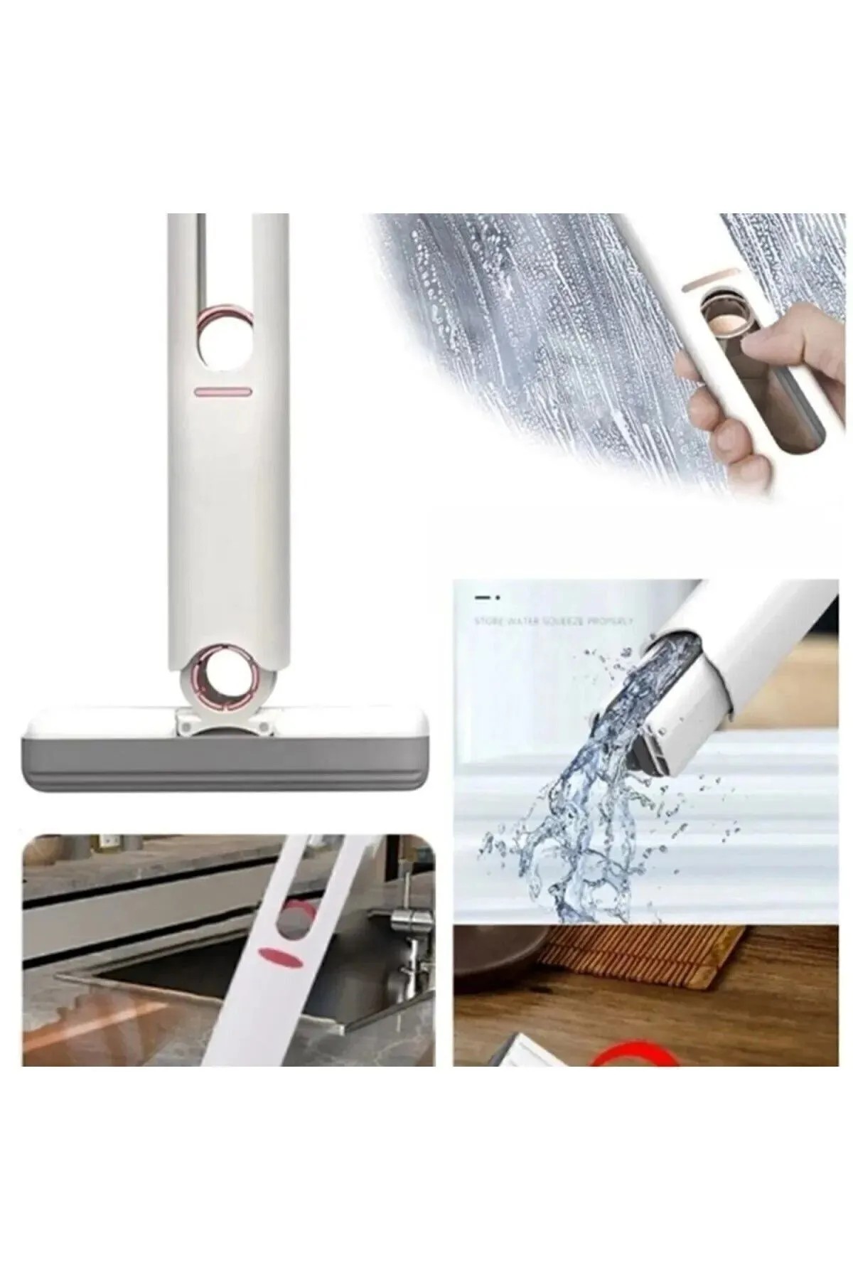 Kendinden Sıkmalı Taşınabilir Çok Amaçlı Mini Mop