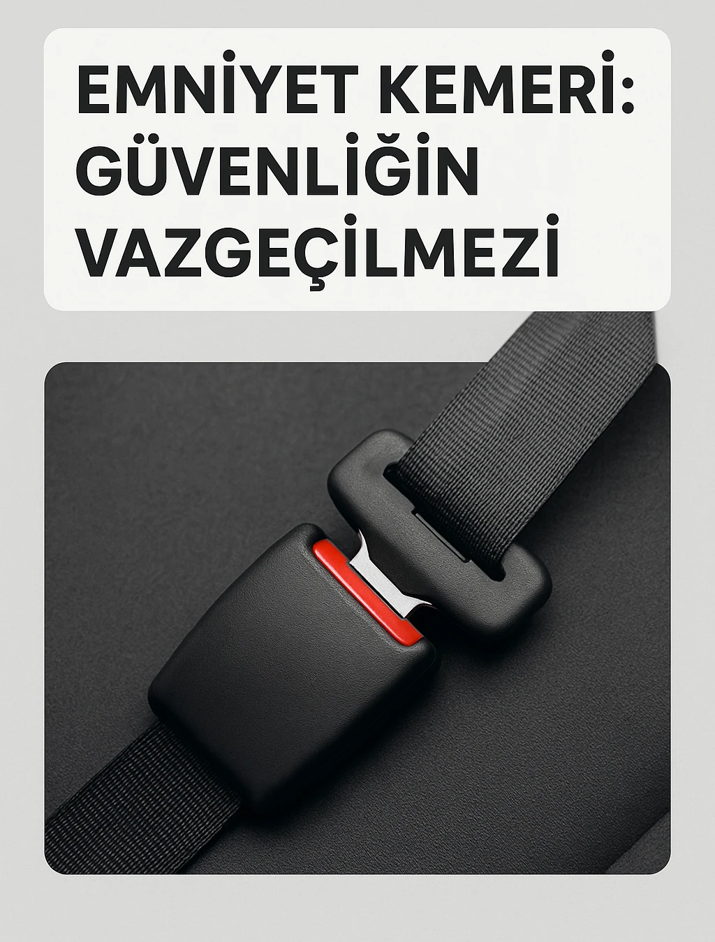 Emniyet Kemeri: Güvenliğin Vazgeçilmezi