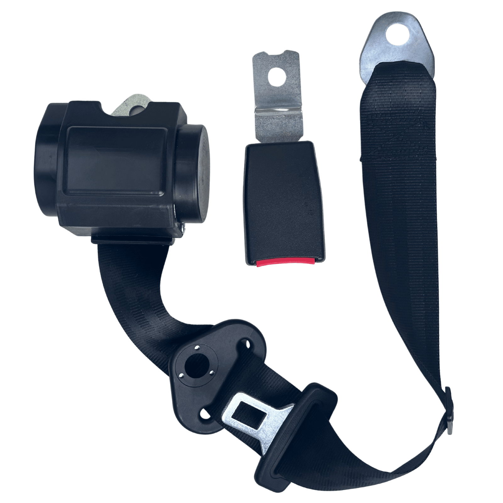 3 Nokta Otomatik Emniyet Kemeri - Z 10cm Buckle - ELR Sistemli