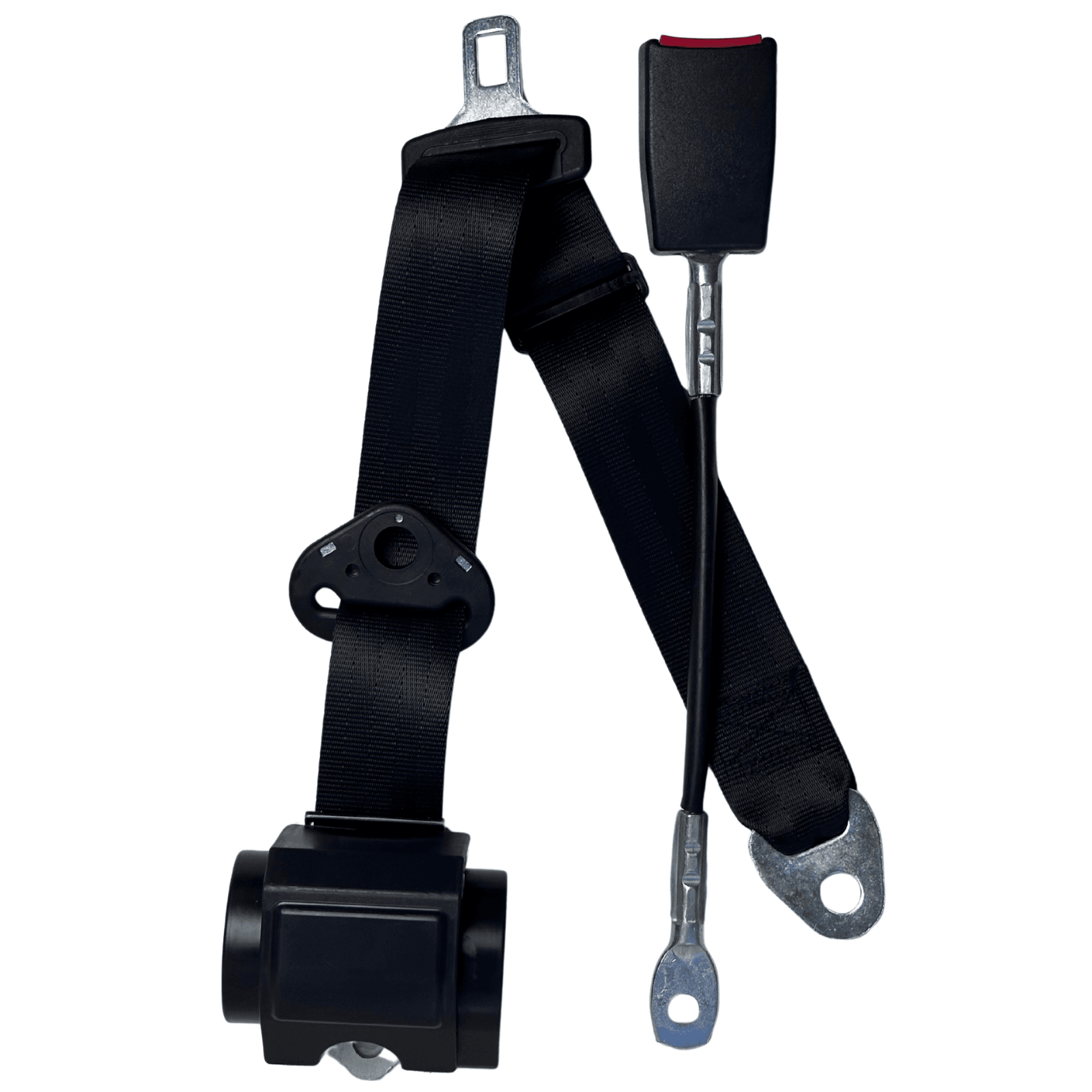3 Nokta Otomatik Emniyet Kemeri - Çelik Halatlı 35cm(Tofaş) Buckle - ELR Sistemli