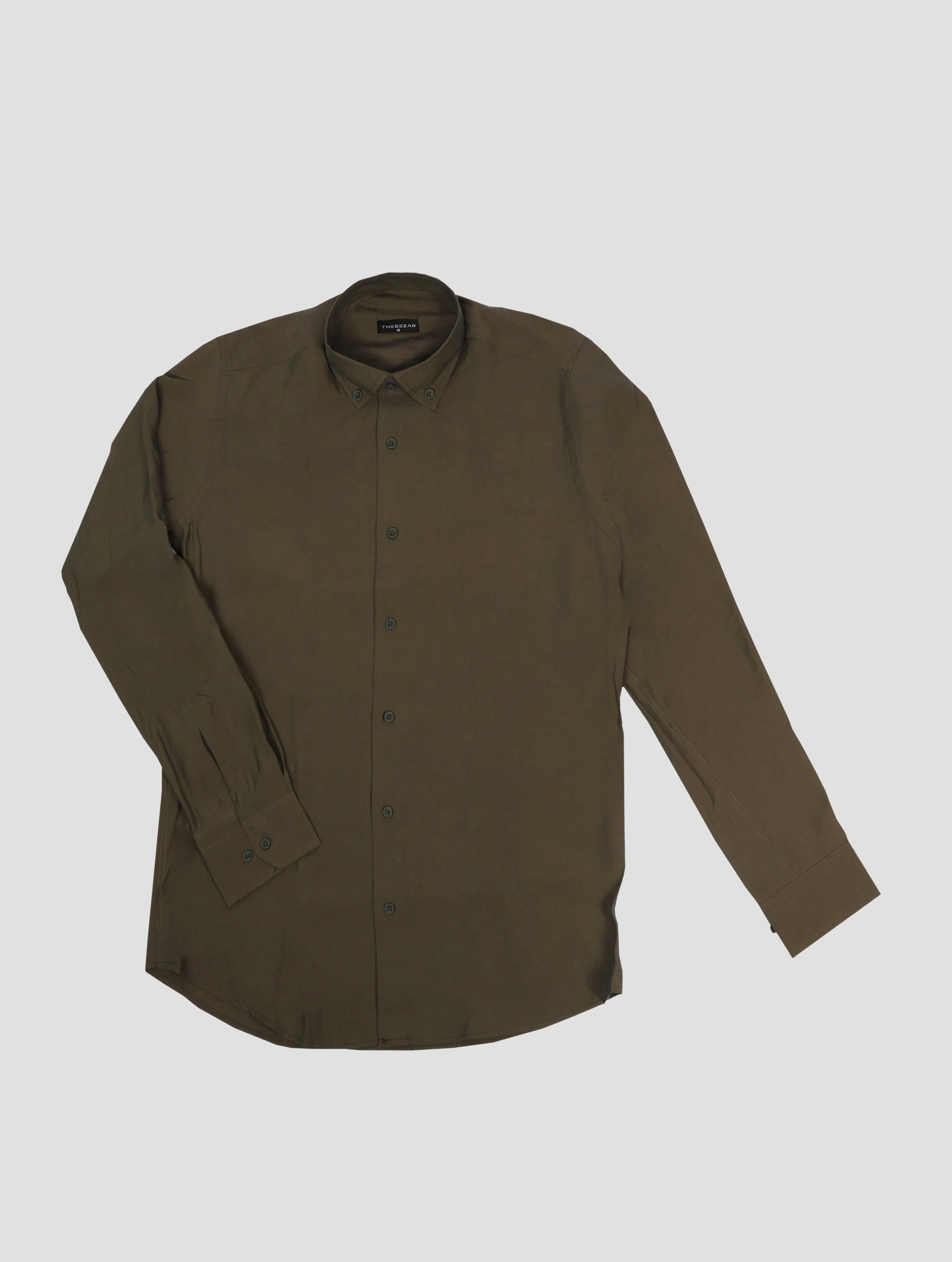 La Concha Haki Modal Gömlek Slim Fit