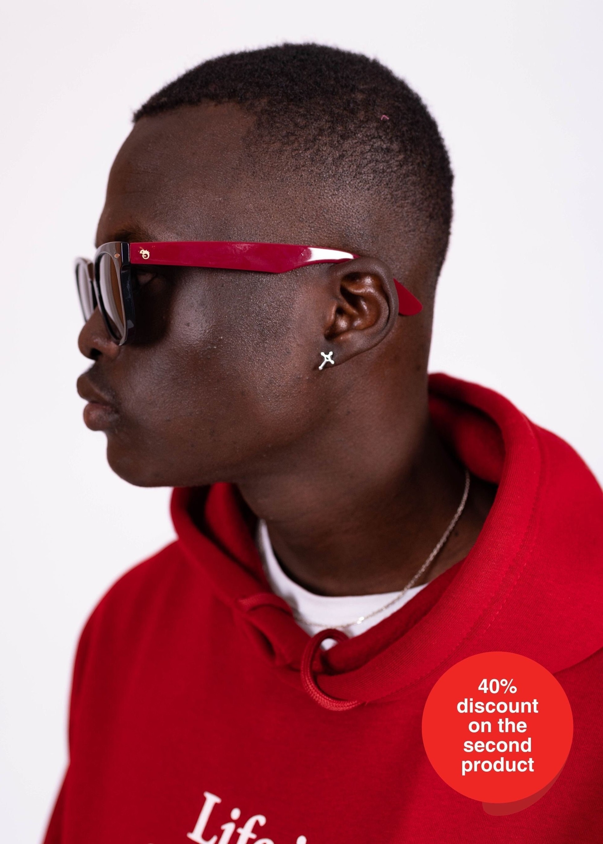 Red framed angular sunglasses, Big boy  black women Sunglasses, Wayfarer square sunglasses, 90s retro red sunglasses Thesezaraccesories
