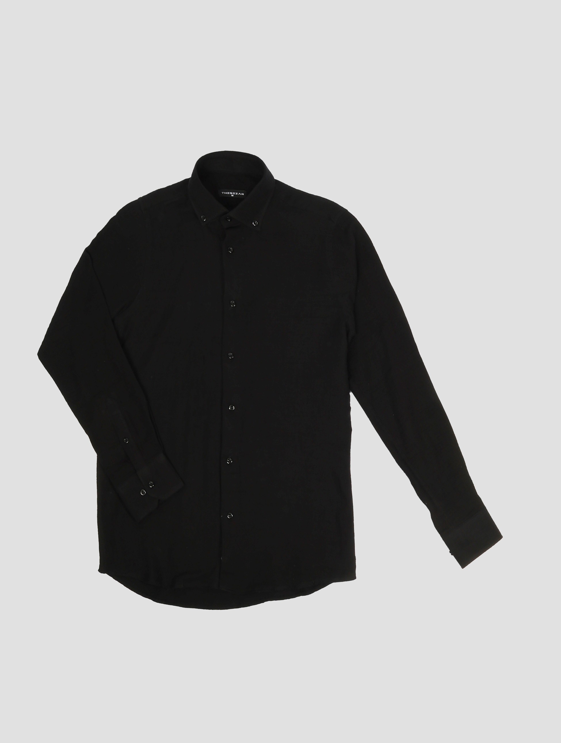 Glenwood Siyah Müslin Gömlek Slim Fit