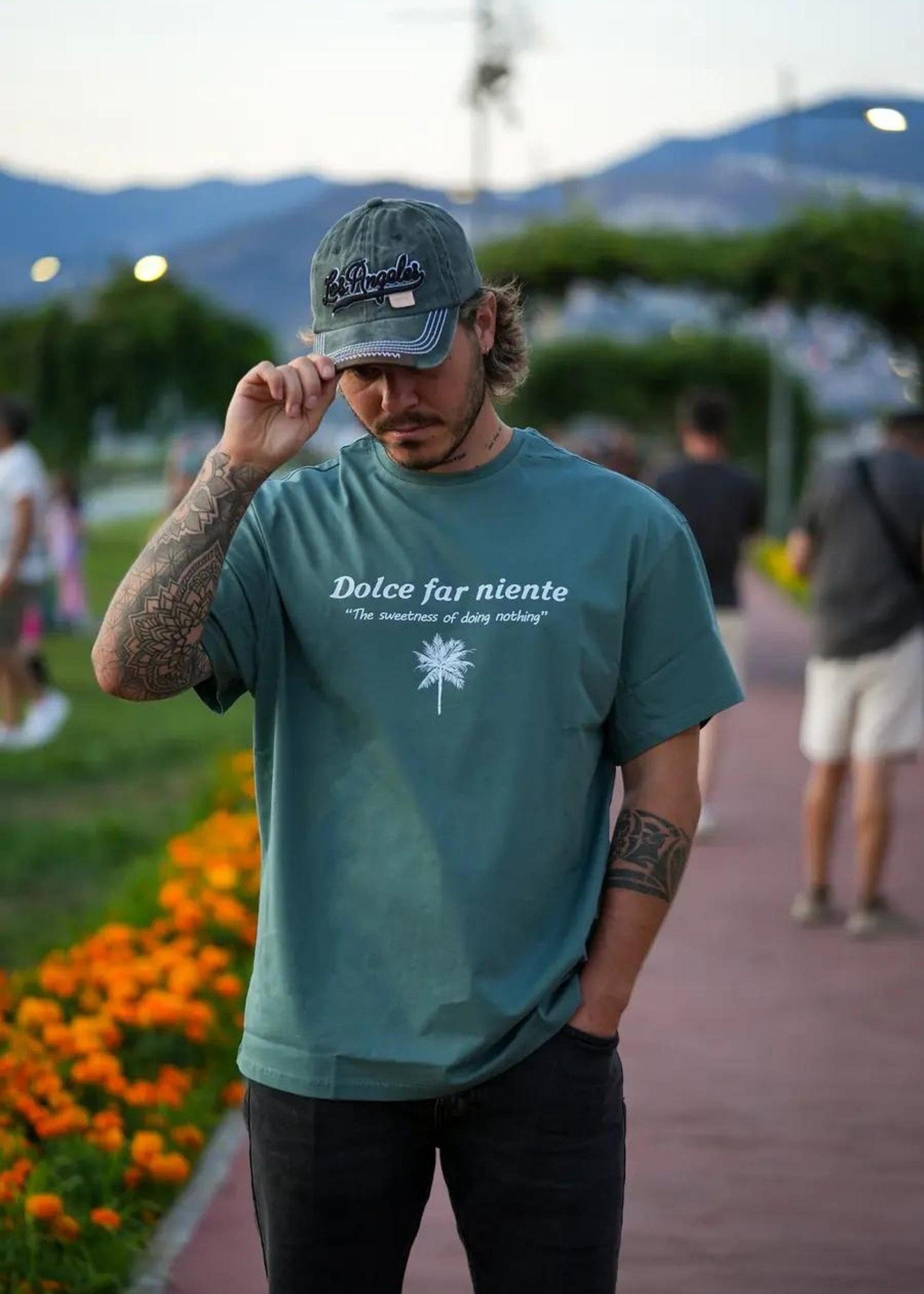 Los Angeles Basic Green Hat,Timeless Baseball Cap with Embroidery Legacy,Unisex Cotton Baseball Cap for Men and Women,Woman Leather hat