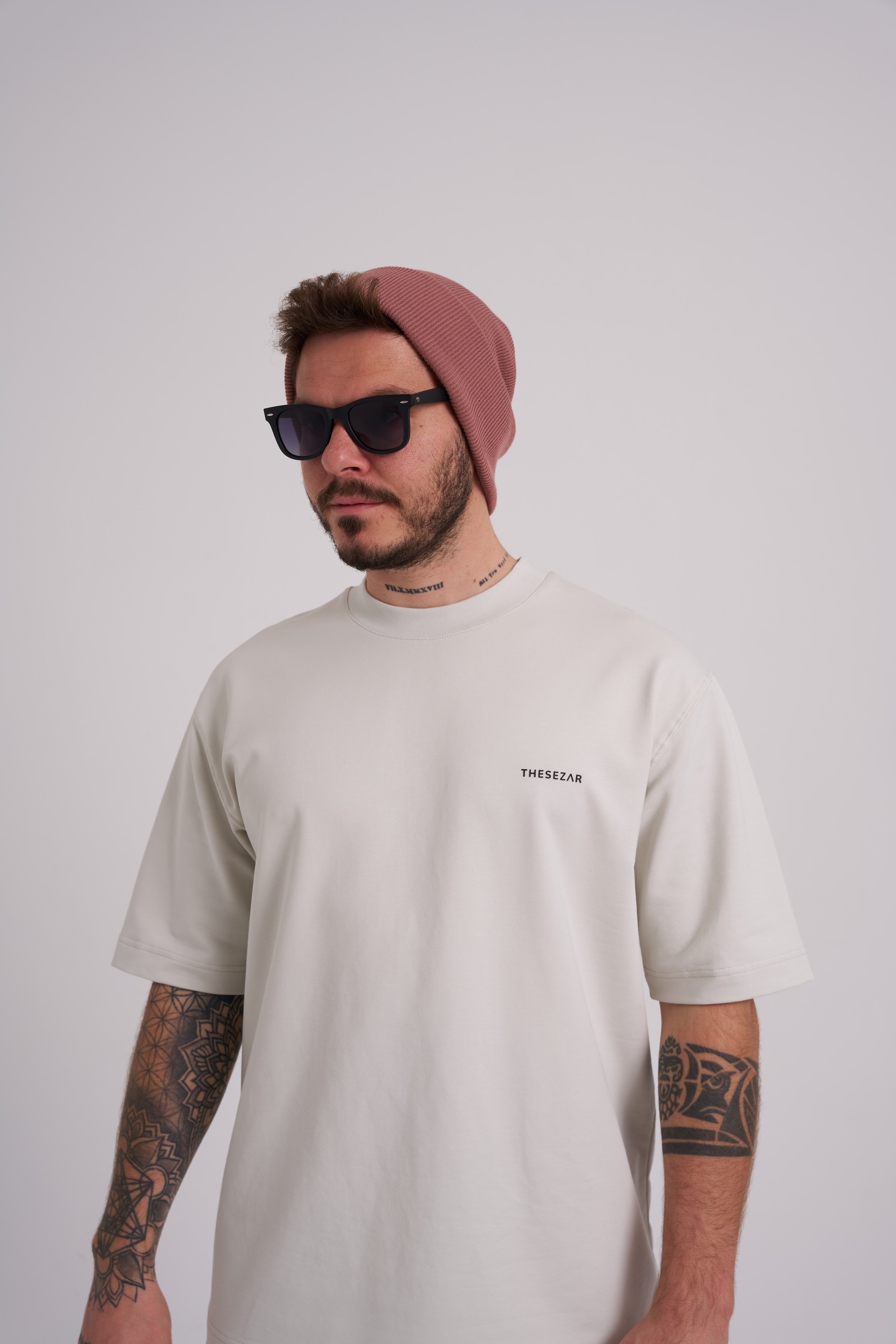 Bali Uzay Grisi Oversize Tshirt
