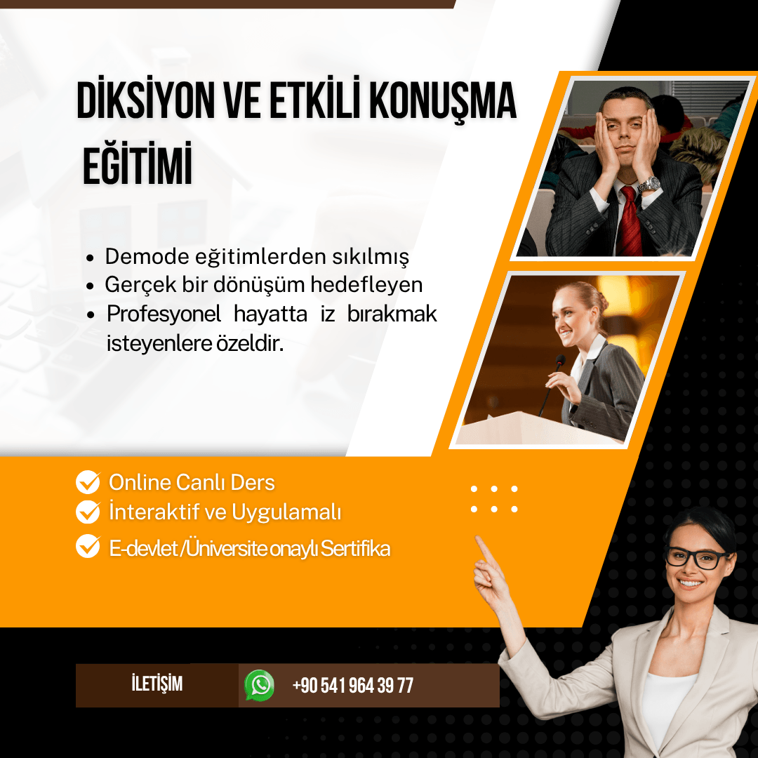  Diksiyon Eğitimi 