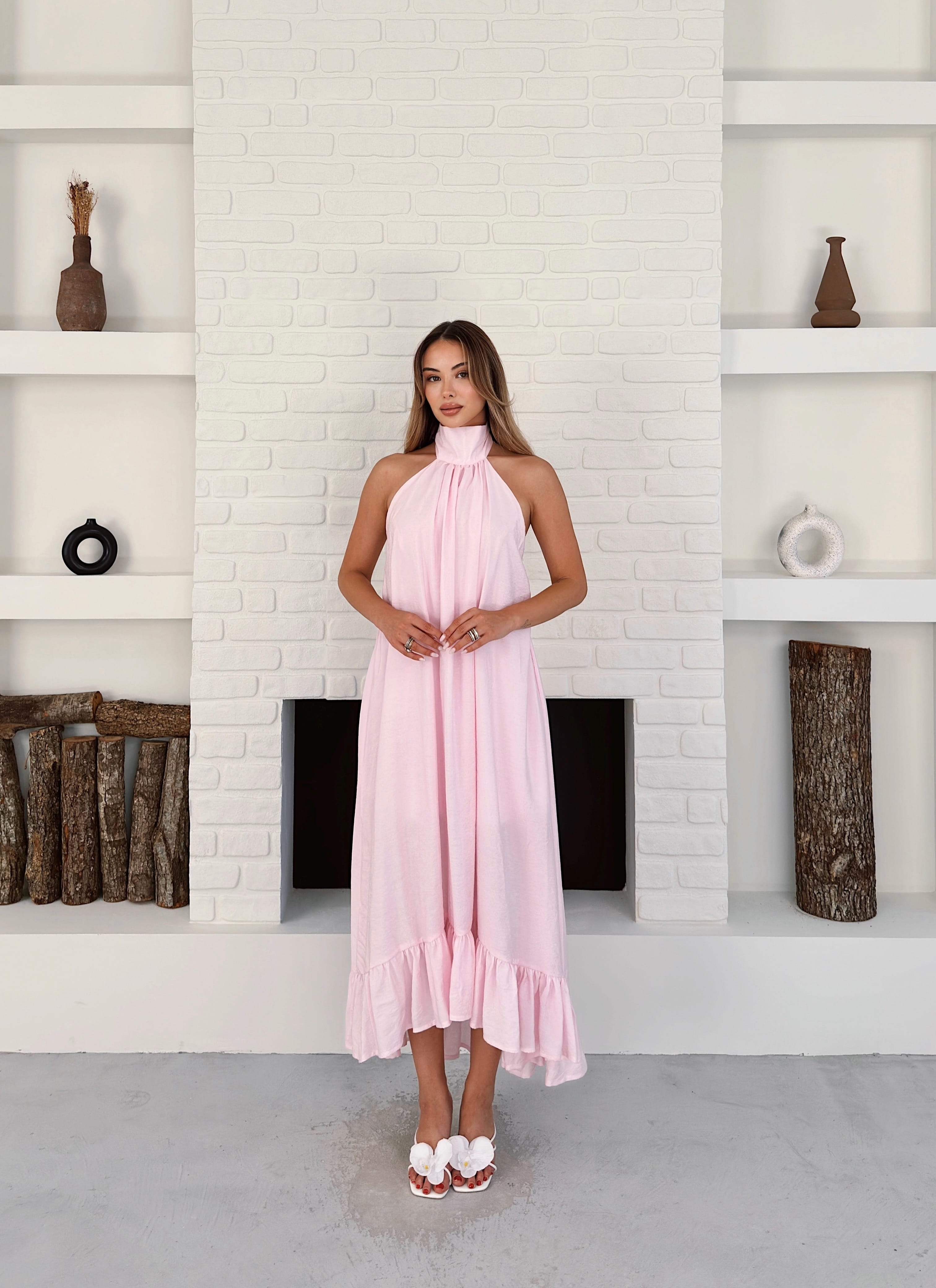 Sofia Elbise - Pembe