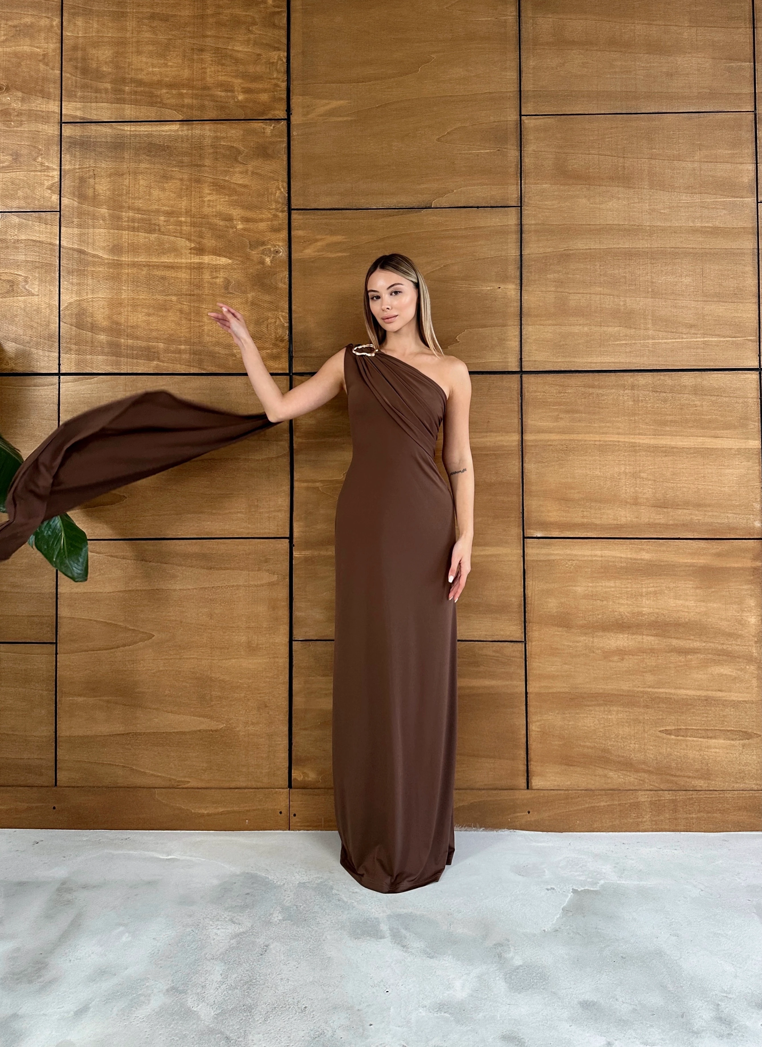 Regina Elbise - Kahverengi