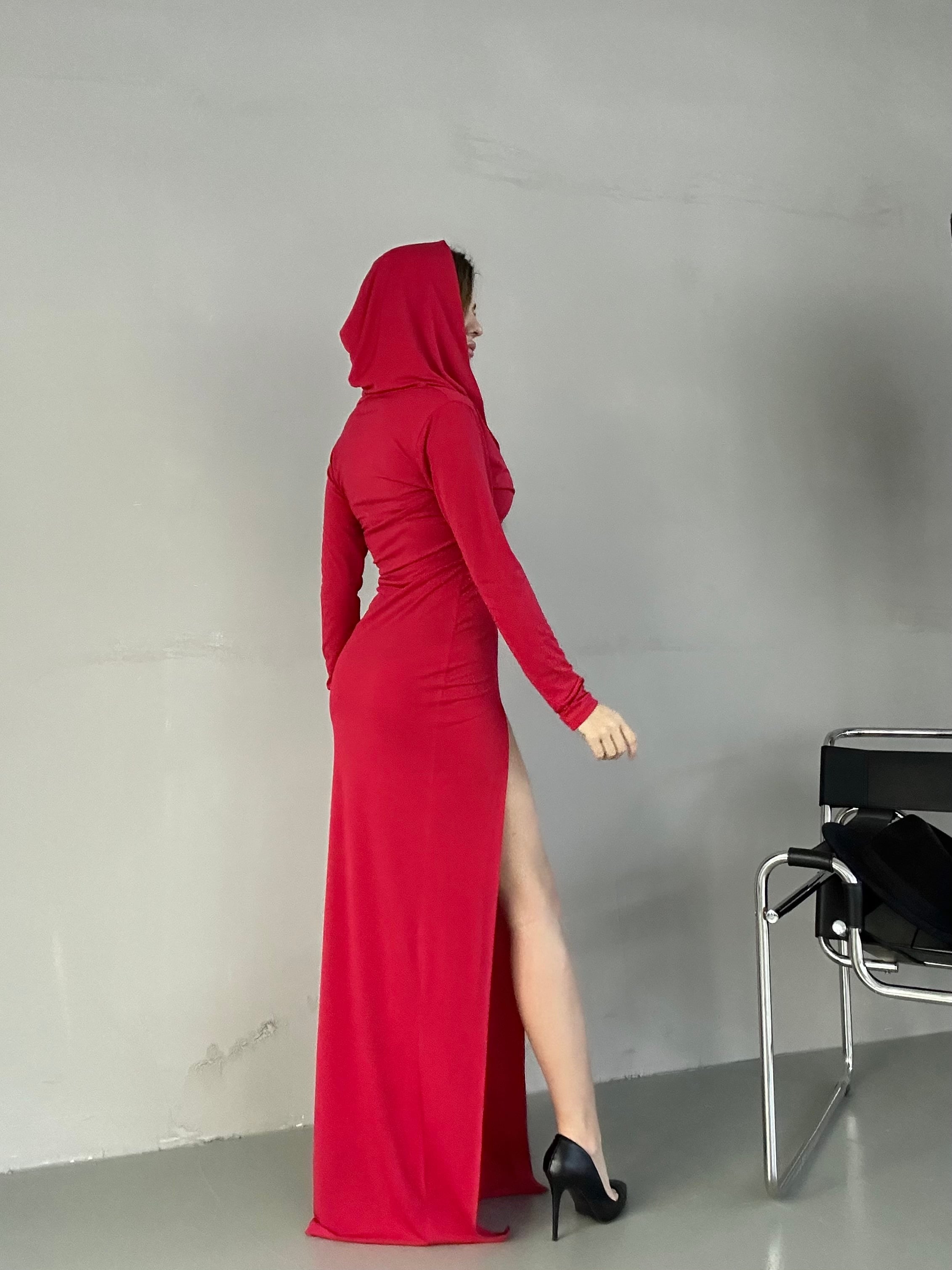 Nancy Kapüşonlu Elbise