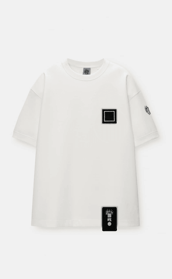 JUNG29 PATCHED PLUSH T-SHIRT