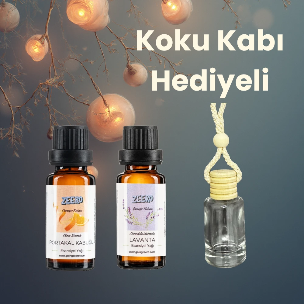 Lavanta & Portakal Çamaşır Kokusu - Koku Kabı Hediyeli